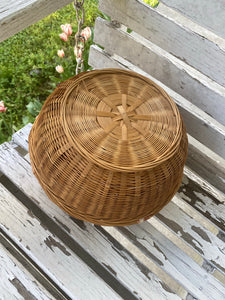 Seashell Basket with Lid